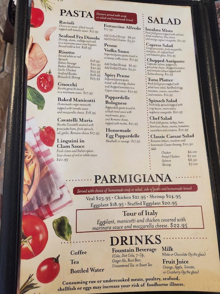Joseph's Restaurants Ravioli