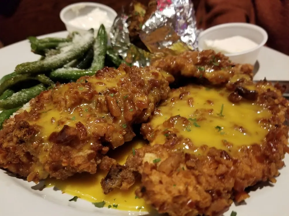 Pretzel Crusted Chicken